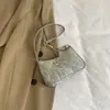 Bolso de Mano Dulce Fresco con Lazo para Mujer 2026 Nuevo de Moda Coreano Bolso Cruzado de Axila Bolso de Hombro Único con Cadena