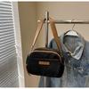 Bolso Transfronterizo Bolso Cruzado para Mujer Estilo Nuevo Simple Versátil de un Solo Hombro Ligero Casual para Salir Viajero con Gran Capacidad