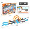 Coche de Carreras de Juguete para Niños Educativo DIY Ensamblado de Fricción Set de Coches de Aleación al por Mayor