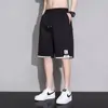 Pantalones Cortos Deportivos Casuales de Cinco Puntos para Hombre Estilo Americano Nuevo Marca de Moda Diseño Delgado Corte Holgado Tallas Grandes