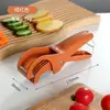 Cortador de Frutas Transfronterizo, Salchicha, Pepino, Plátano, Limón, Herramienta para Cortar Rodajas, Cortador de Verduras y Frutas para Ensalada, Herramienta de Cocina