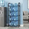 Estante de Cubo de Doble Capa para Cubo Grande de Almacenamiento de Agua Mineral Estante para Dispensador de Agua de Oficina Soporte para Agua Pura Estante de Almacenamiento de Agua en Cubo