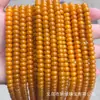 Cuentas de Ábaco Amarillo Ámbar Optimizadas, Cuentas de Barril Estilo Antiguo, Accesorios para Pulseras DIY Semi-Terminados, Venta al por Mayor desde el Fabricante