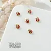 Acessórios de Unha Artística Zircônia Festivos Brilhantes para Ano Novo, Lingote Trazedor de Sorte Saco de Dinheiro, Cabaça de Luxo com Diamantes Decorações de Unha Atacado