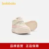 Tênis de Caminhada Infantil Balabala, Sapatos de Bebê para Meninos e Meninas, Tênis de Solado Grosso com Lã Adicionada para Outono e Inverno, Sapatos Infantis Confortáveis