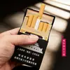 Estuche Metálico para Cigarrillos para 20 Cigarrillos, Estuche Universal de Alta Gama Suave y Duro, Estuche Automático Emergente Ultra Delgado Portátil, Al Por Mayor en Stock