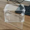 Código Triángulo Magnético Transparente con Cubierta de Polvo para Puerta Magnética Móvil, Accesorios para Cajas de Figuras, Conector de Hoja Magnética 2