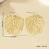 Pendientes de Hojas Caladas Nuevos Exagerados de Acción de Gracias Europeos y Americanos Temu Pendientes Personalizados de Moda Pendientes Elegantes