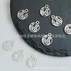 Pie Plata 999 Inteligente Sombra de Mariposa Marca de la Fortuna Campana Mariposa Tejida Cuerda de Mano Pequeño Bosque Pulsera de Estudiante Versátil