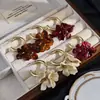 Pendientes de Flor Estilo Maillard de Aguja de Plata, Diseño Retro de Nicho, Dulces, Modernos, Personalizados, Pendientes de Lujo Ligero