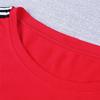 Nueva camiseta deportiva de manga corta de verano para mujer, con cuello redondo, para estudiantes, sencilla, informal, coreana, a rayas, antiedad