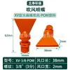 Boquilla de soplado mejorada de 48 orificios, ancho de 110 mm, cuchilla de aire para línea de ensamblaje, boquilla de soplado ensanchada con interfaz de 2 1/2