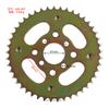 Motocicleta de cross piñón trasero disco de cadena trasero 428-37T41T41T48T disco de piñón disco dentado disco de cadena disco dentado
