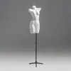 Maniquí de Lencería de Medio Cuerpo para Exhibición en Escaparate de Tienda de Ropa Interior para Hombres y Mujeres, Soporte de Modelo para Trajes de Baño y Sujetadores