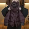 Abrigos de invierno para niños y niñas 2026 nuevo estilo ropa acolchada para bebé niños invierno elegante con capucha para niñas tops modernos