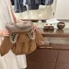 Jaqueta Espessa com Forro de Lã Estampa de Leopardo Diabinho para Meninos e Meninas Super Fofa Moletom Quente de Outono e Inverno para Meninos