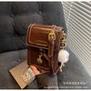 Bolsa Mini Fashionável Estilo Coreano para Mulheres 2026 Nova Retro Nicho Design Versátil Ombro Transversal Bolsa para Celular