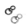 Acessórios de hardware para chaves de carro direto da fábrica, fivela de 8 caracteres no atacado, corda para gato e cachorro, fivela de 8 caracteres de liga de zinco, acessórios de metal