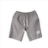 Verão Juventude calças cortadas soltas plus size casual calças de praia de algodão e linho dos homens shorts finos calças de praia