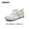Zapatos Deportivos Casuales Elegantes de Malla Retro para Mujer Augusden 2026 Nuevos de Verano con Aumento Oculto de Altura