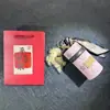 2027 Año Zodiacal de la Oveja Llavero Sobre Rojo Oveja Oveja Obtener Agua de la Fortuna Cubo Bolsa Tener Dinero Para Gastar Colgante Pequeño Personalizado