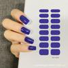 Adesivos para nail art explosões atacado adesivos de unha cor sólida adesivos de unha simples à prova d'água nail art adesivos cor sólida total enviar lixa