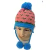 Nuevo sombrero para cachorro sombrero de invierno para niños sombrero de conejo sombrero con orejas sombrero de punto para niños cálido lindo sombrero de terciopelo a prueba de frío