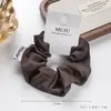 Goma para el pelo de sarga estilo coreano con un toque de alta gama, Accesorio para el pelo de supermercado con código de barras, Banda elástica para coletas
