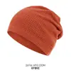 Chapéu de maternidade de lã quente à prova de frio para uso externo no outono e inverno, com proteção para as orelhas, cor sólida, à prova de vento, gorro forro de capacete espessado