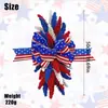 EUA EUA Dia Nacional Dia da Independência Vestuário Transfronteiriço Casa Novos Produtos Vermelho, Branco e Azul Espigas de Trigo Invertidas Decorativas Pendurado na Porta Vestuário