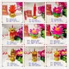 Artículos Linterna de Año Nuevo Festival de Linternas Barrido de Tumbas Rezar por Bendiciones Electrónica Batería Festival Qingming de Primavera Lámpara Eterna Lámpara Pequeña para Enviar Linterna Roja
