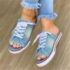 Desejo Amazon Novos Chinelos Planos Verão Jeans Cadarço Casual Tamanho Sandálias Femininas
