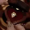 Anel Grande de Pérola de Água Doce 2026 Novo Estilo Design de Nicho Feminino Anel Aberto Único para Dedo Indicador Sexy