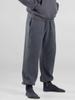 Moletom com Capuz Oversize Bordado Pesado para Casal Tendência Europeia e Americana Conforto Calça de Moletom Solta Casual