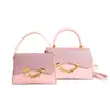 Bolso bandolera cruzado para el hombro modelo 2026 transfronterizo, bolso de moda estilo coreano con cadena texturizada, elegante y sencillo