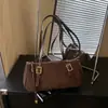 Bolsas Transfronteiriças Mais Vendidas para Mulheres 2025 Nova Bolsa Simples e Fashion para Axila Bolsa de Ombro Único Textura Versátil Bolsa de Trabalho
