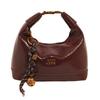 Bolsas de Nicho Femininas 2025 Verão Nova Bolsa de Ombro Transversal Moda Popular Bolsa Elegante Tipo Dumpling