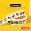 Accesorios de pegatinas de ojos pequeños de animales hechos a mano móviles en blanco y negro con adhesivo trasero decoración de material de globo ocular de juguete diy