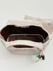 Bolsa Cubo Tejida a Mano con Patrón Nuevo Estilo Verano Shuai Mijia, Bolso Cruzado de Nicho Estilo Francés para Mujer