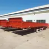Exportación de Fábrica Ligero 13.4m Eje Semirremolque Usado Plataforma Baja Semirremolque Máquina de Gancho Semi Remolque Ligero