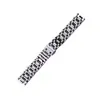 Relógio Jinggang Wuzhu de Aço Inoxidável com Pulseira de Aço Acessórios Universais para Relógio Relógio Masculino Sete Contas com Pulseira de Aço Corrente de Metal