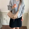 Bolso de lunares de nicho súper popular para mujer, nueva moda 2026, estilo relajado, bolso de hombro plisado, bolso de axila, bolso cruzado tipo dumpling