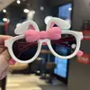 Gafas de Sol Polarizadas para Niños Nuevas Orejas de Conejo Gafas de Bebé Salida de Primavera Parasol de Conejo para Niños Espejo de Vacaciones Lindo