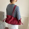 Bolso de hombro casual para mujer con pliegues estilo coreano, nuevo modelo 2026, bolso de hombro versátil texturizado, bolso tote de moda para otoño e invierno