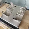 Bisagra de refrigerador congelador cerradura de puerta de congelador resorte de puerta bisagra de aleación de zinc accesorios bisagra de cierre de puerta de congelador