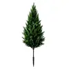 Planta en maceta de árbol de Navidad pequeño de Amazon, mini árbol de Navidad creativo de mesa para decoraciones de fiesta de Navidad, pino y abeto