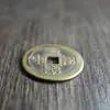 Pingente de cobre com design de moeda de bronze antiga, simbolizando sucesso em exames, decoração para chave de carro, acessório para pendurar em mochila