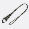 Corda de Guarda-chuva de Sete Fios Artesanal Chaveiro de Carro Fivela Triângulo para Pendurar Lanyard Rápido para Mochila Chaveiro de Nylon Anti-queda