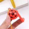 Silbato Sonriente de Plástico Silbato de Fútbol de la Copa Mundial Silbato de Árbitro Regalo para Niños Accesorios de Animación Juguetes de Puesto