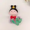 Souvenirs Turísticos Decorativos Culturales y Creativos de Xi'An Luoyang, Dulces de Estilo Antiguo, Brocado Pequeño, Tendencia Nacional, Imanes de Refrigerador Magnéticos de Dama de la Dinastía Tang
